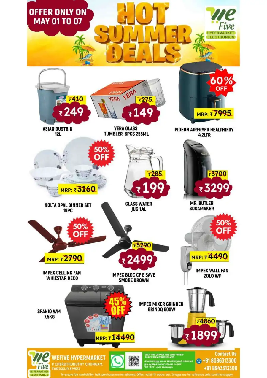 WeFive Thrissur | Hot Summer Deals | May 01-07 page 7